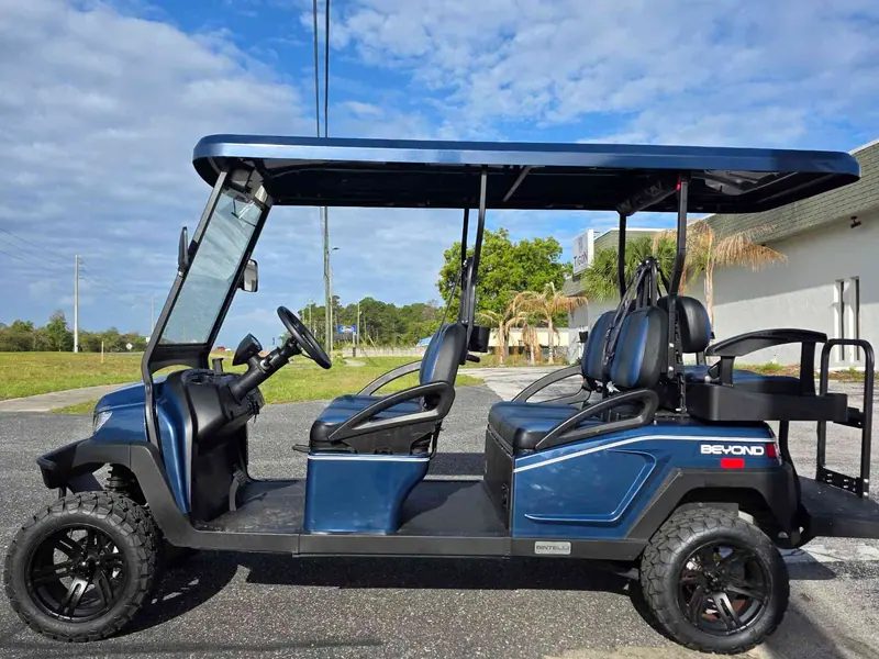 Used blue electric 2024 Bintelli Other lifted golf cart for sale in Lecanto, FL — photo 2