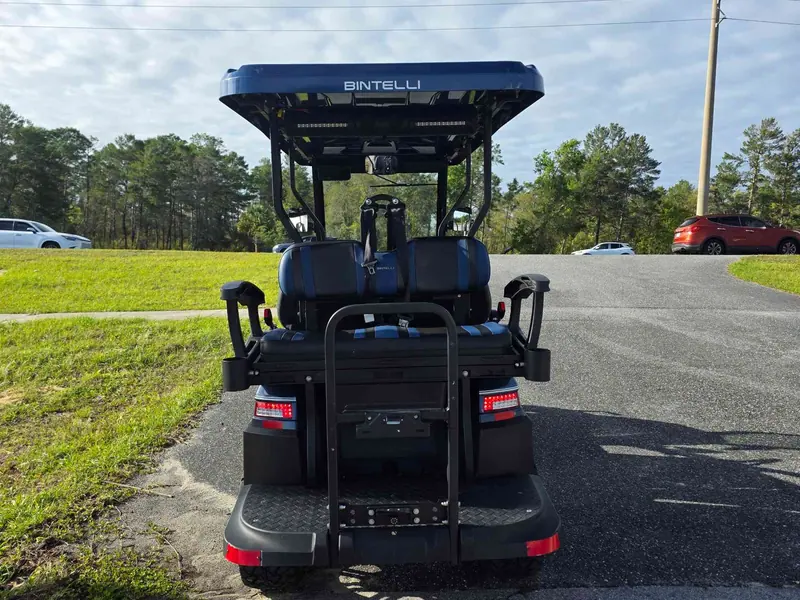 Used blue electric 2024 Bintelli Other lifted golf cart for sale in Lecanto, FL — photo 4