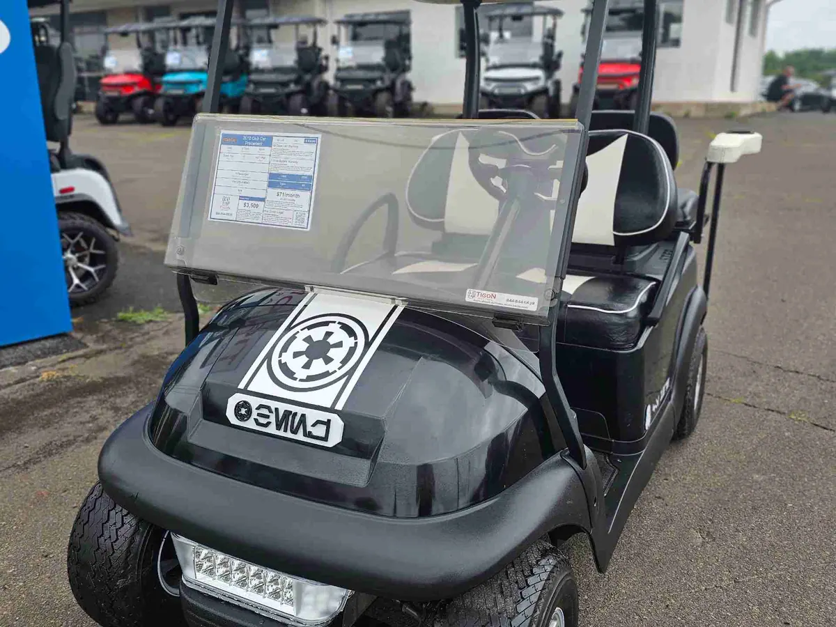 Used black electric 2012 Club Car Precedent golf cart for sale in Hatfield, PA