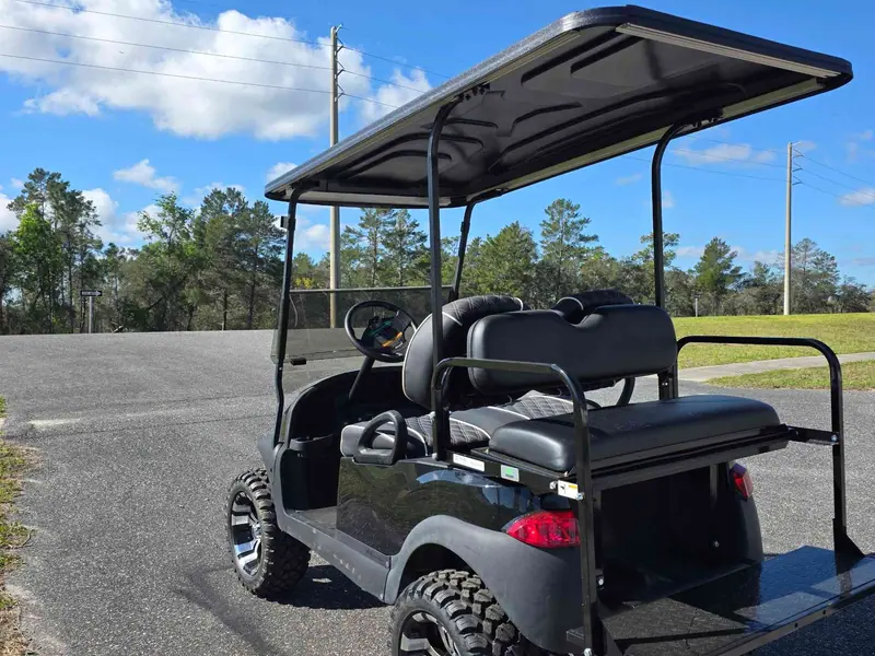 Used black electric 2019 Club Car Precedent lifted golf cart for sale in Lecanto, FL — photo 3
