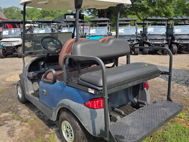 Used blue electric 2015 Club Car Precedent golf cart for sale in Raleigh, NC — photo 3