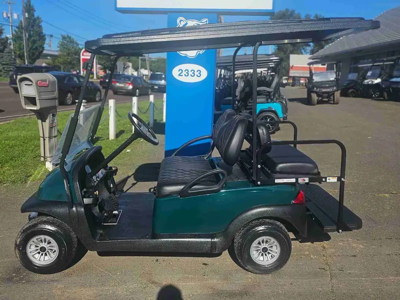 Used green electric 2018 Club Car Precedent golf cart for sale in Hatfield, PA — photo 2
