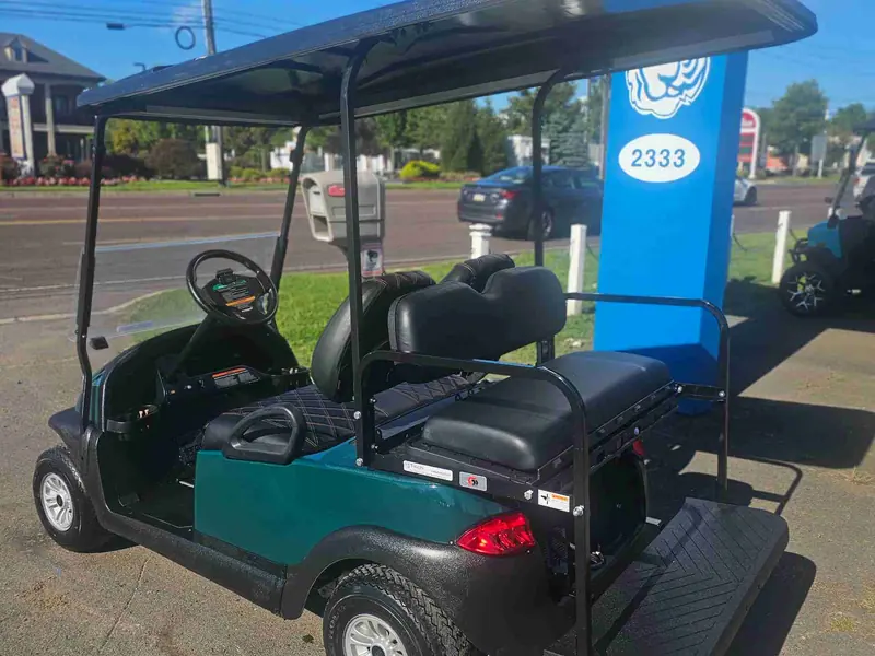 Used green electric 2018 Club Car Precedent golf cart for sale in Hatfield, PA — photo 3