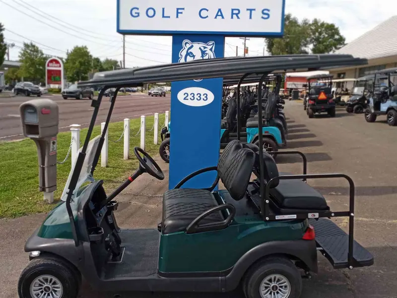 Used green electric 2020 Club Car Precedent golf cart for sale in Hatfield, PA — photo 2