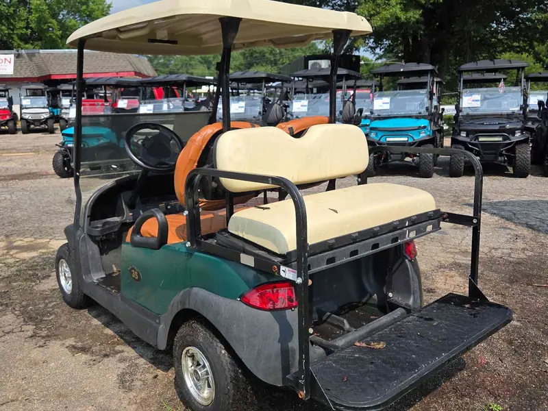 Used green electric 2015 Club Car Precedent golf cart for sale in Raleigh, NC — photo 3