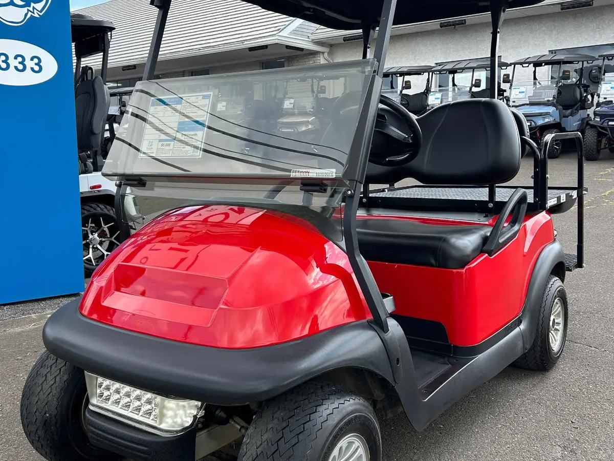 Used red electric 2019 Club Car Precedent golf cart for sale in South Bend, IN