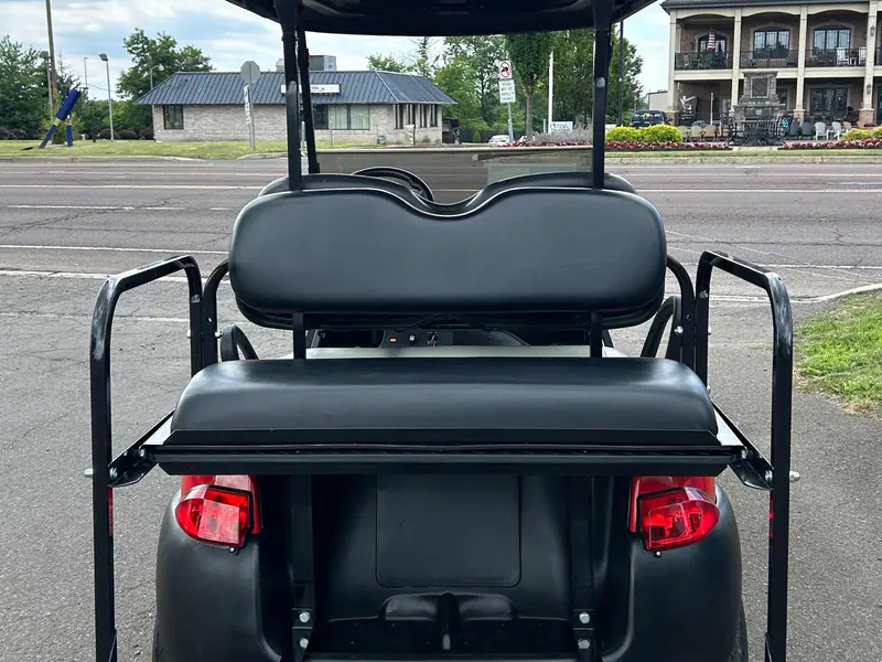 Used red electric 2019 Club Car Precedent golf cart for sale in South Bend, IN — photo 4