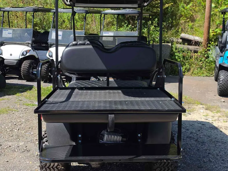 Used silver electric 2013 Club Car Precedent lifted golf cart for sale in Scranton, PA — photo 4