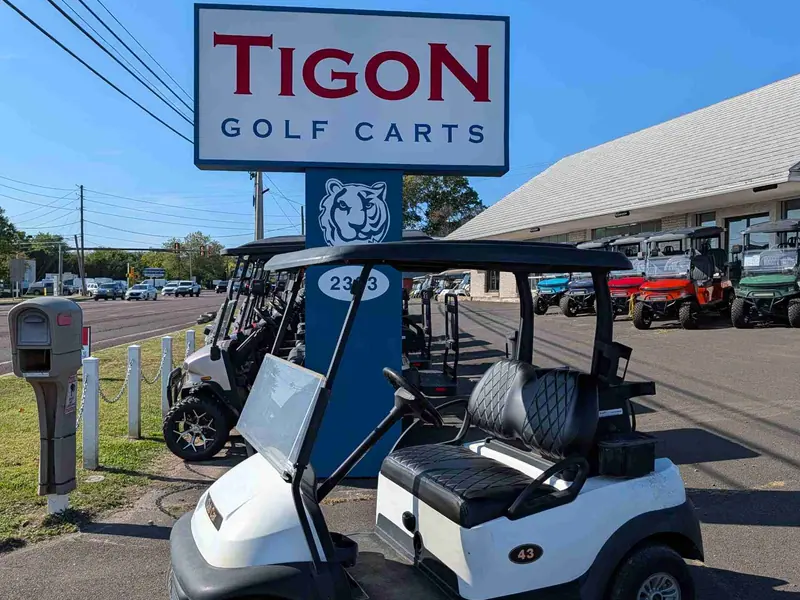 Used white electric 2019 Club Car Precedent golf cart for sale in Waretown, NJ — photo 2