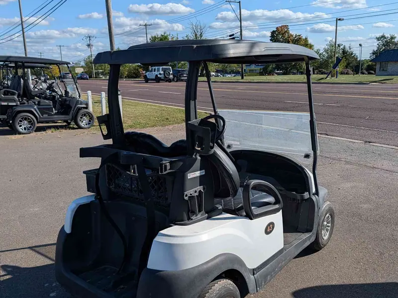 Used white electric 2019 Club Car Precedent golf cart for sale in Waretown, NJ — photo 4
