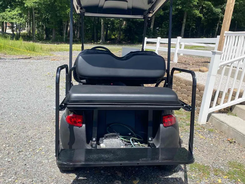 Used black electric 2020 Club Car Tempo golf cart for sale in Hatfield, PA — photo 4