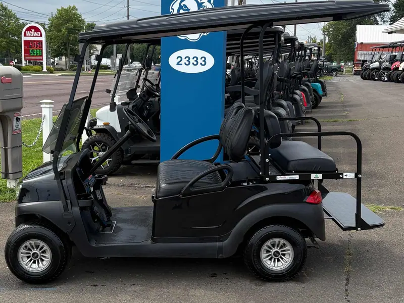 Used black electric 2018 Club Car Tempo golf cart for sale in Rio Grande, NJ — photo 2
