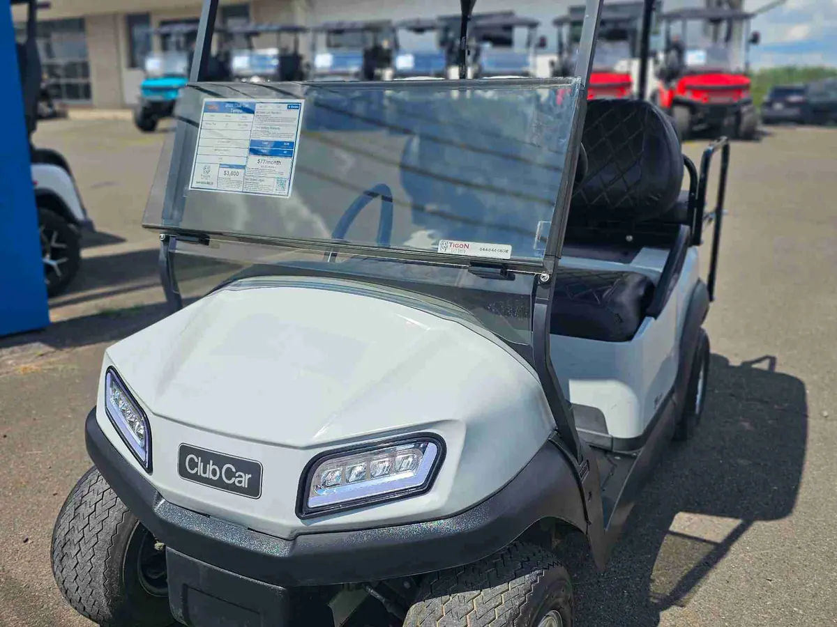 Used gray electric 2020 Club Car Tempo golf cart for sale in Gloucester Point, VA