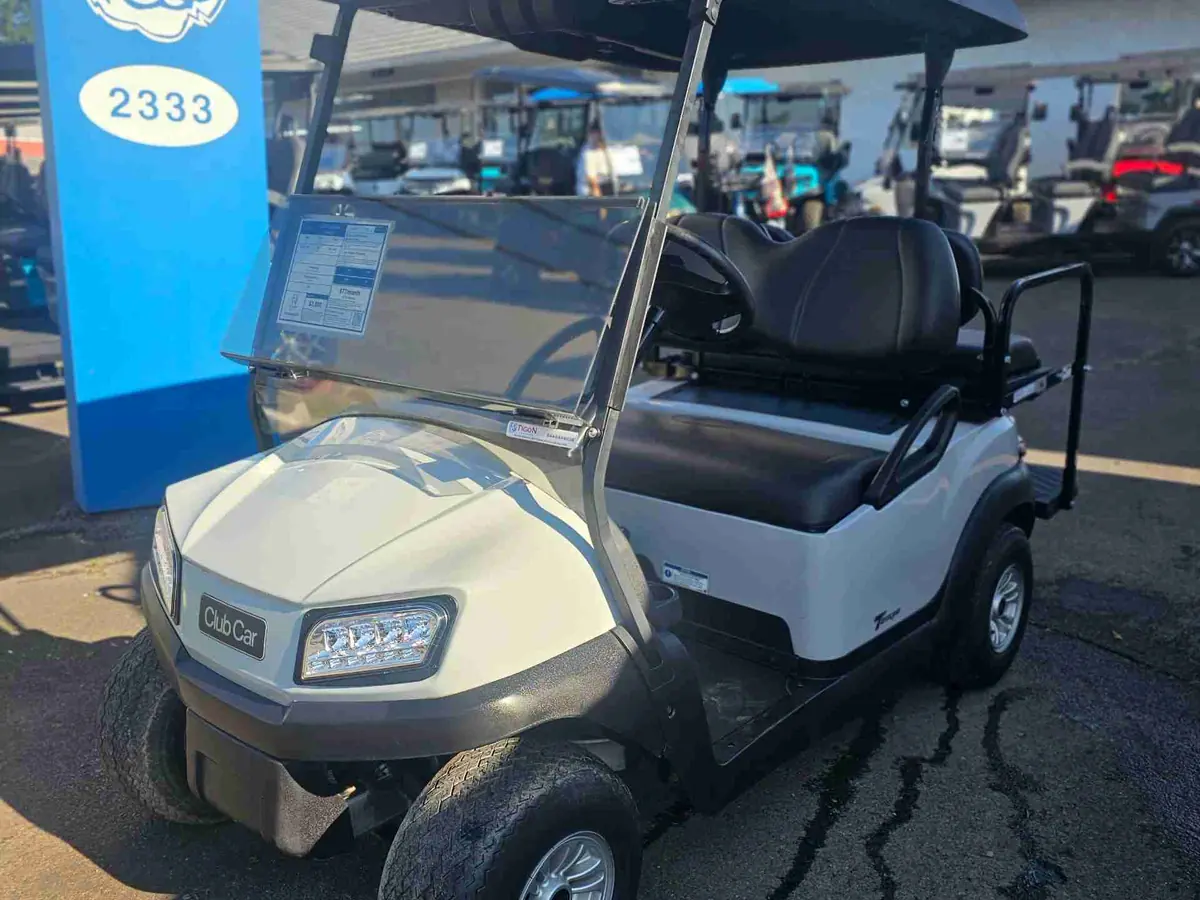 Used gray electric 2020 Club Car Tempo golf cart for sale in Gloucester Point, VA