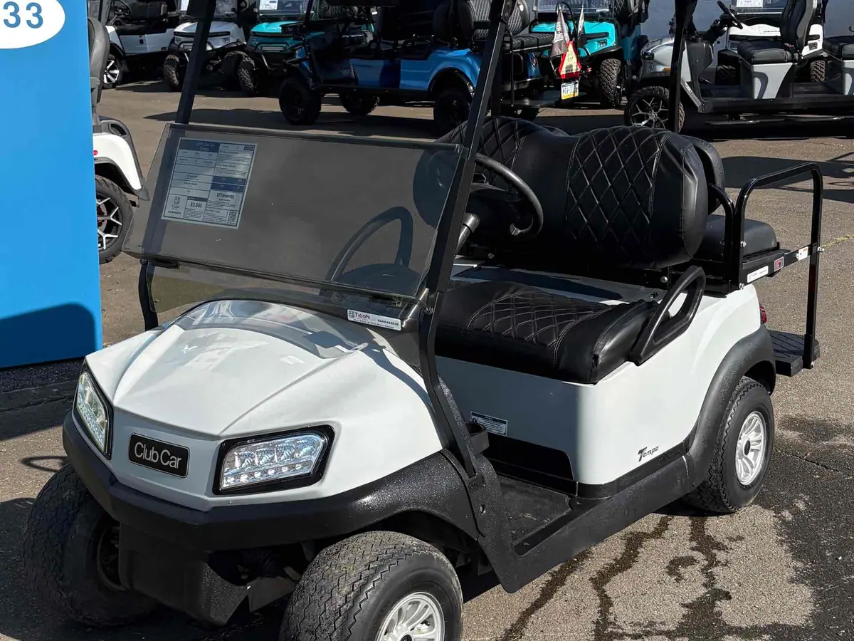 Used gray electric 2020 Club Car Tempo golf cart for sale in Gloucester Point, VA