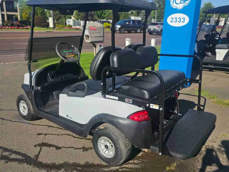 Used gray electric 2020 Club Car Tempo golf cart for sale in Hatfield, PA — photo 3