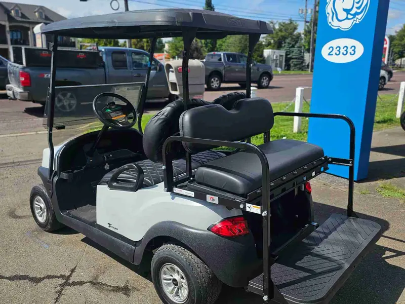 Used gray electric 2020 Club Car Tempo golf cart for sale in Hatfield, PA — photo 3