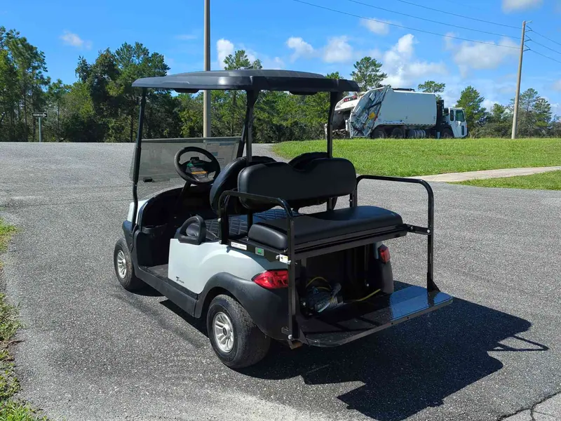 Used gray electric 2020 Club Car Tempo golf cart for sale in Lecanto, FL — photo 3