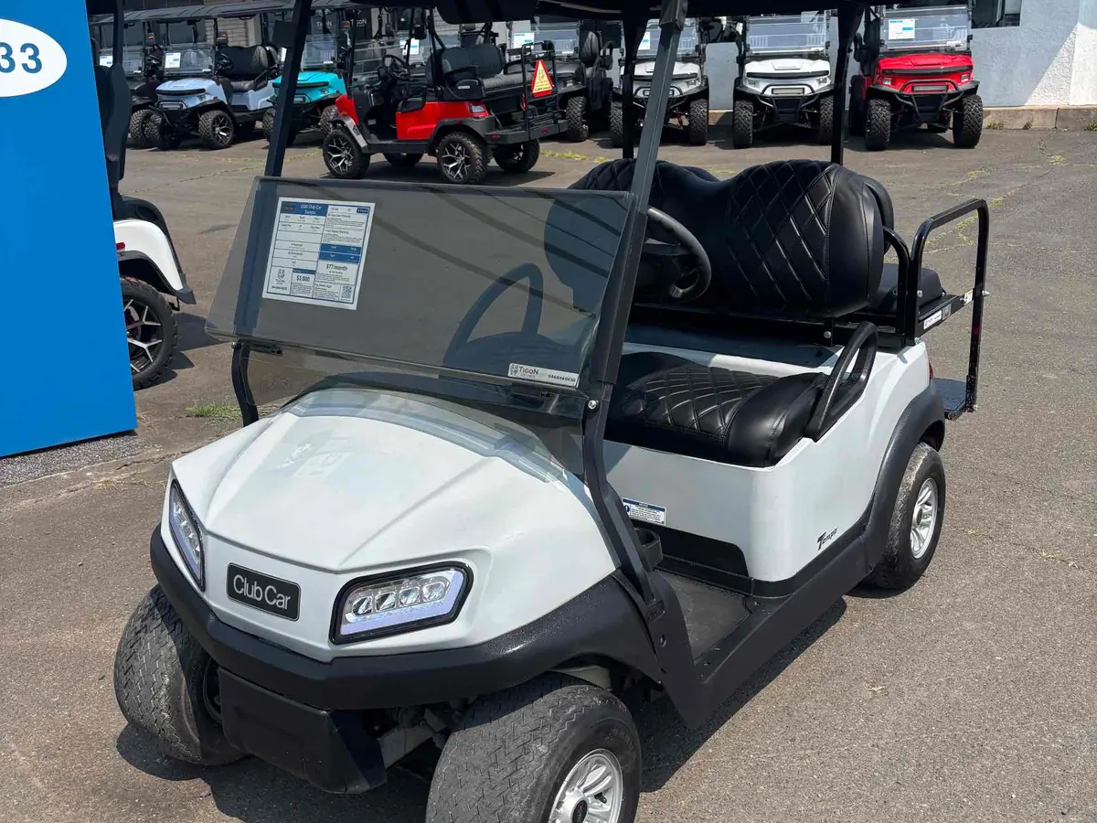 Used gray electric 2020 Club Car Tempo golf cart for sale in Lecanto, FL