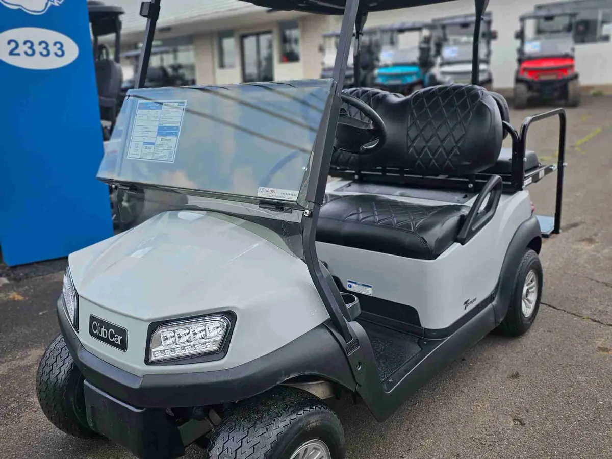 Used gray electric 2020 Club Car Tempo golf cart for sale in Lecanto, FL