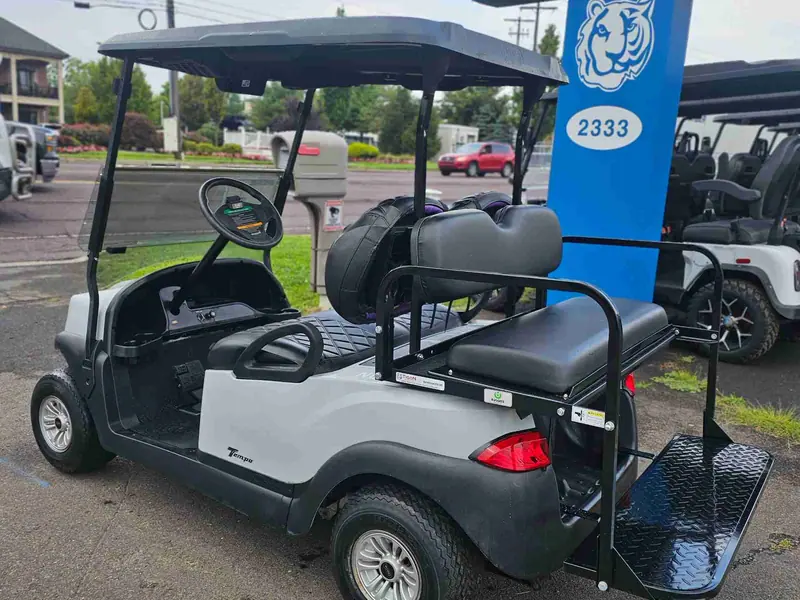 Used gray electric 2020 Club Car Tempo golf cart for sale in Lecanto, FL — photo 3