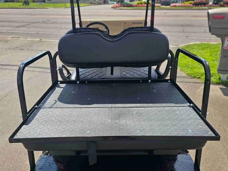 Used gray electric 2020 Club Car Tempo lifted golf cart for sale in Lecanto, FL — photo 4