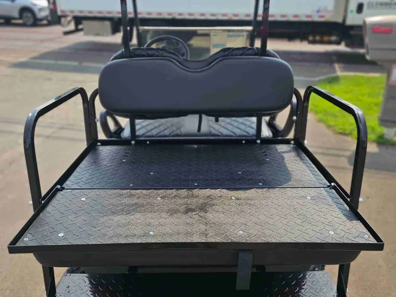 Used gray electric 2020 Club Car Tempo lifted golf cart for sale in Ocean View, NJ — photo 4