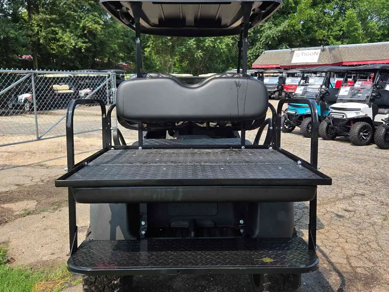 Used gray electric 2020 Club Car Tempo lifted golf cart for sale in Raleigh, NC — photo 4