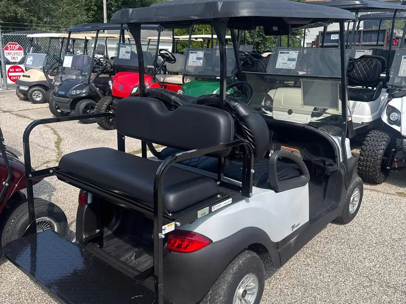 Used gray electric 2020 Club Car Tempo golf cart for sale in South Bend, IN — photo 2