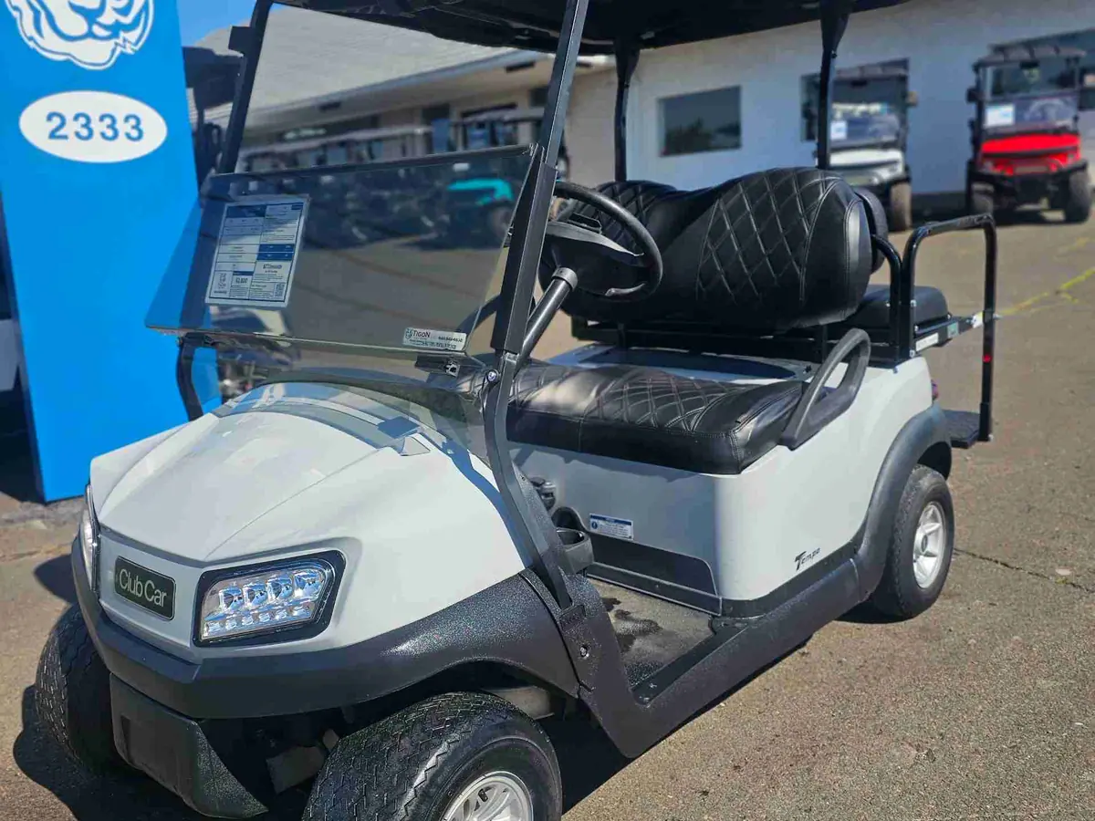 Used gray electric 2020 Club Car Tempo golf cart for sale in Wichita Falls, TX