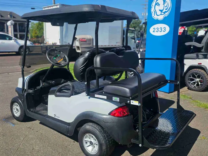 Used gray electric 2020 Club Car Tempo golf cart for sale in Wichita Falls, TX — photo 3