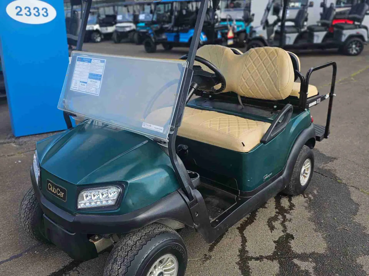 Used green gas 2020 Club Car Tempo golf cart for sale in Gloucester Point, VA