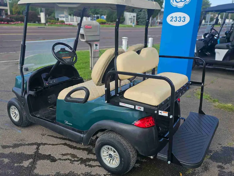 Used green gas 2020 Club Car Tempo golf cart for sale in Gloucester Point, VA — photo 3