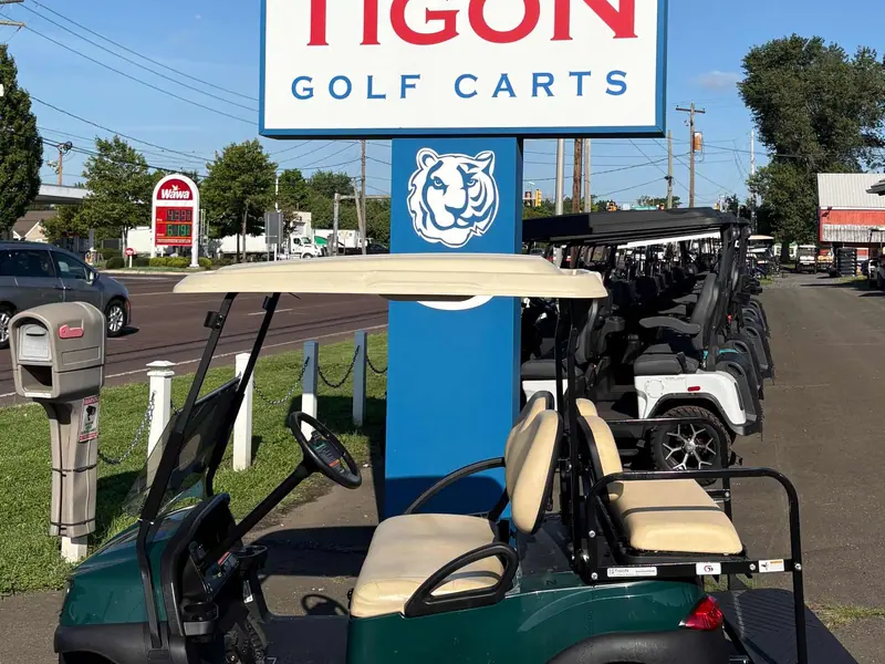 Used green gas 2020 Club Car Tempo golf cart for sale in Hatfield, PA — photo 2