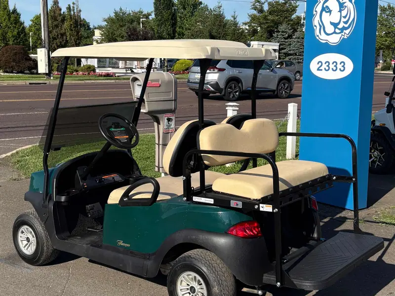 Used green gas 2020 Club Car Tempo golf cart for sale in Hatfield, PA — photo 3