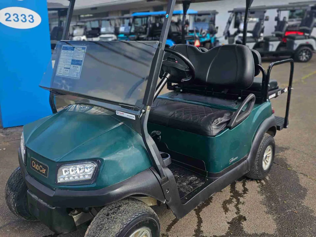 Used green gas 2020 Club Car Tempo golf cart for sale in Hatfield, PA