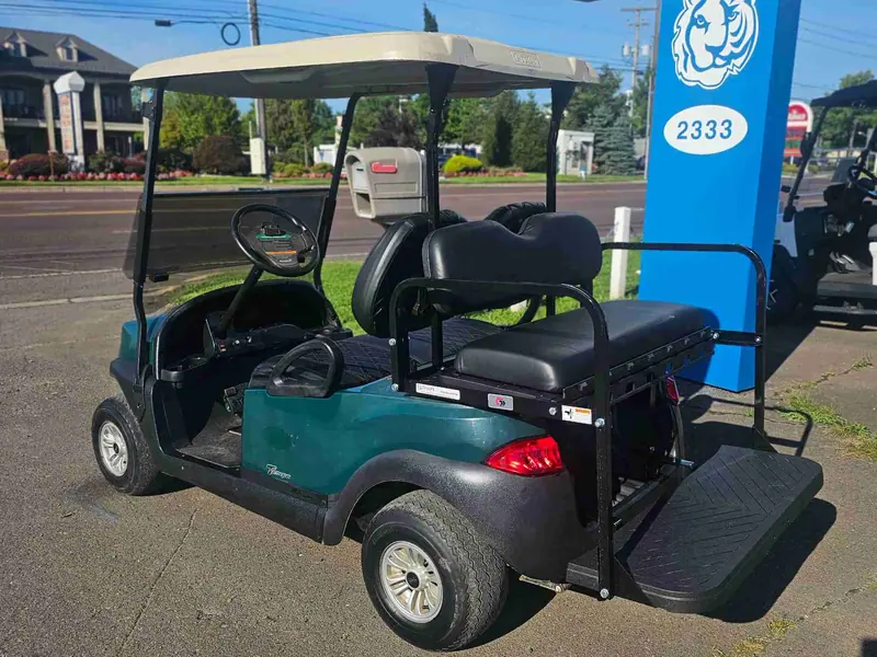 Used green gas 2020 Club Car Tempo golf cart for sale in Hatfield, PA — photo 3