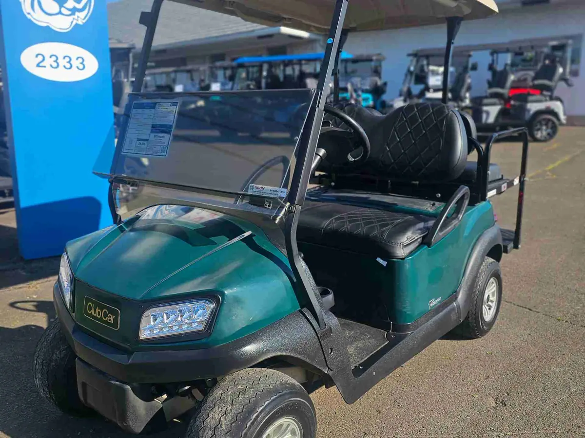 Used green gas 2020 Club Car Tempo golf cart for sale in Hatfield, PA