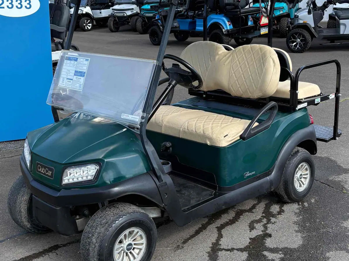 Used green gas 2020 Club Car Tempo golf cart for sale in Hatfield, PA