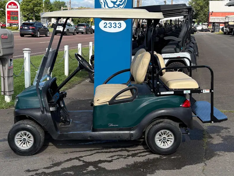 Used green gas 2020 Club Car Tempo golf cart for sale in Hatfield, PA — photo 2
