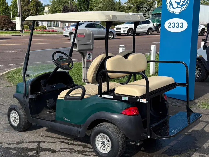 Used green gas 2020 Club Car Tempo golf cart for sale in Hatfield, PA — photo 3