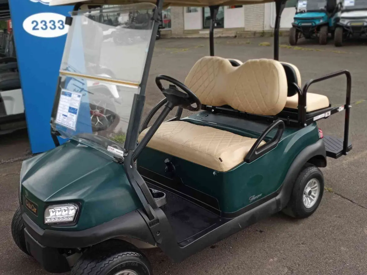 Used green gas 2020 Club Car Tempo golf cart for sale in Lecanto, FL