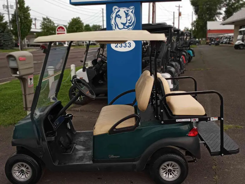 Used green gas 2020 Club Car Tempo golf cart for sale in Lecanto, FL — photo 2