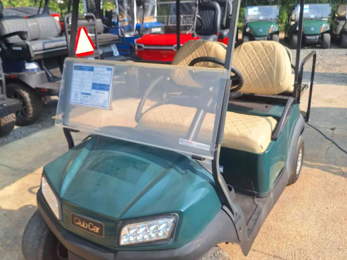 Used green electric 2020 Club Car Tempo golf cart for sale in Waretown, NJ
