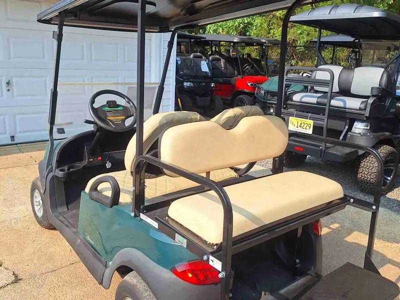 Used green electric 2020 Club Car Tempo golf cart for sale in Waretown, NJ — photo 3