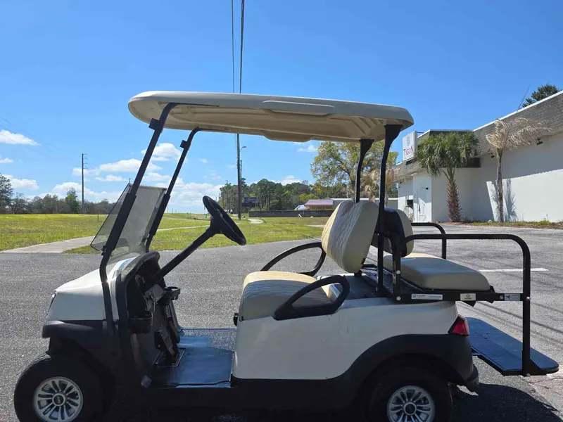 Used white electric Club Car golf cart for sale in Lecanto, FL — photo 2