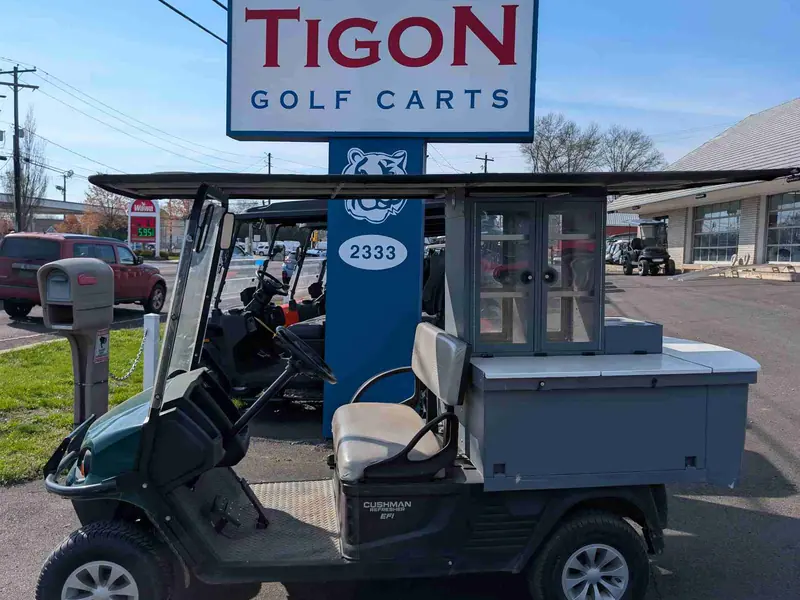 Used green gas 2021 Cushman Other golf cart for sale in Hatfield, PA — photo 2