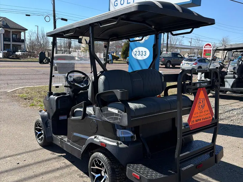 New black electric 2026 Denago Nomad golf cart for sale in Hatfield, PA — photo 3