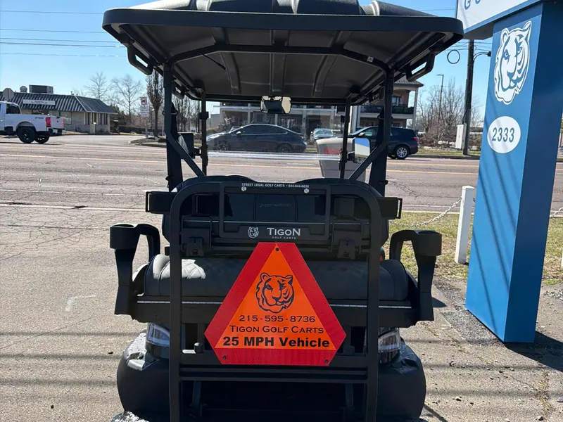 New black electric 2026 Denago Nomad golf cart for sale in Hatfield, PA — photo 4