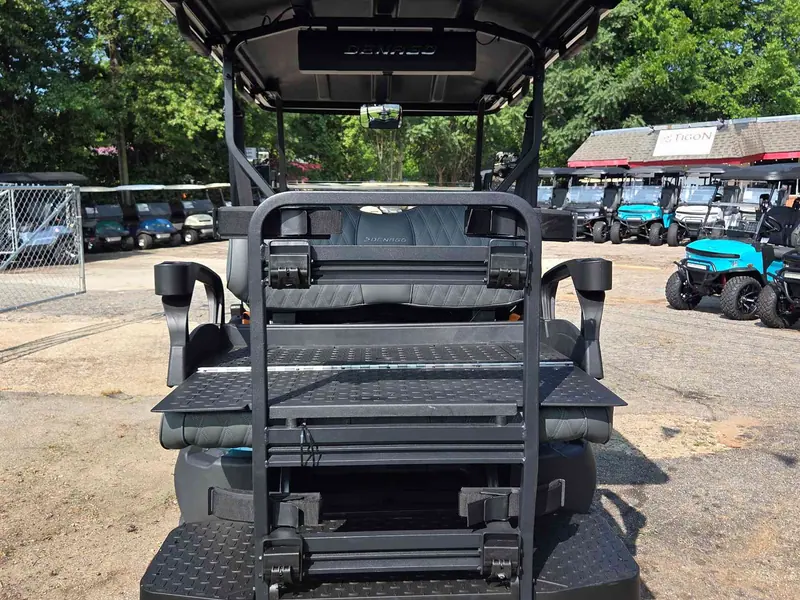 New aqua electric 2026 Denago Nomad XL lifted golf cart for sale in Raleigh, NC — photo 4